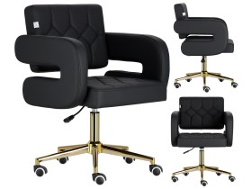 Emuca - Set di 4 Rotelle Pivotanti per Mobile 75 mm con Piastra di Assemblaggio e Cuscinetti a