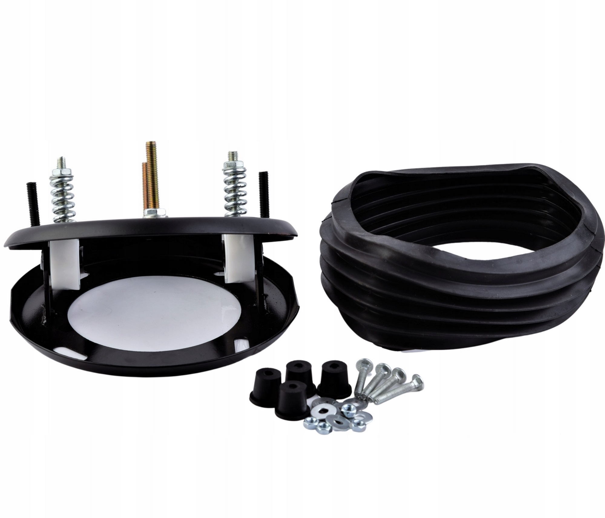 Set 4 Vassoi Assorbenti In Diatomite, Per Lavello E Bagno, Asciugatura Rapida Per Sapone E Spazzolini, Bianco, Con Cuscinetti Antiscivolo - 2