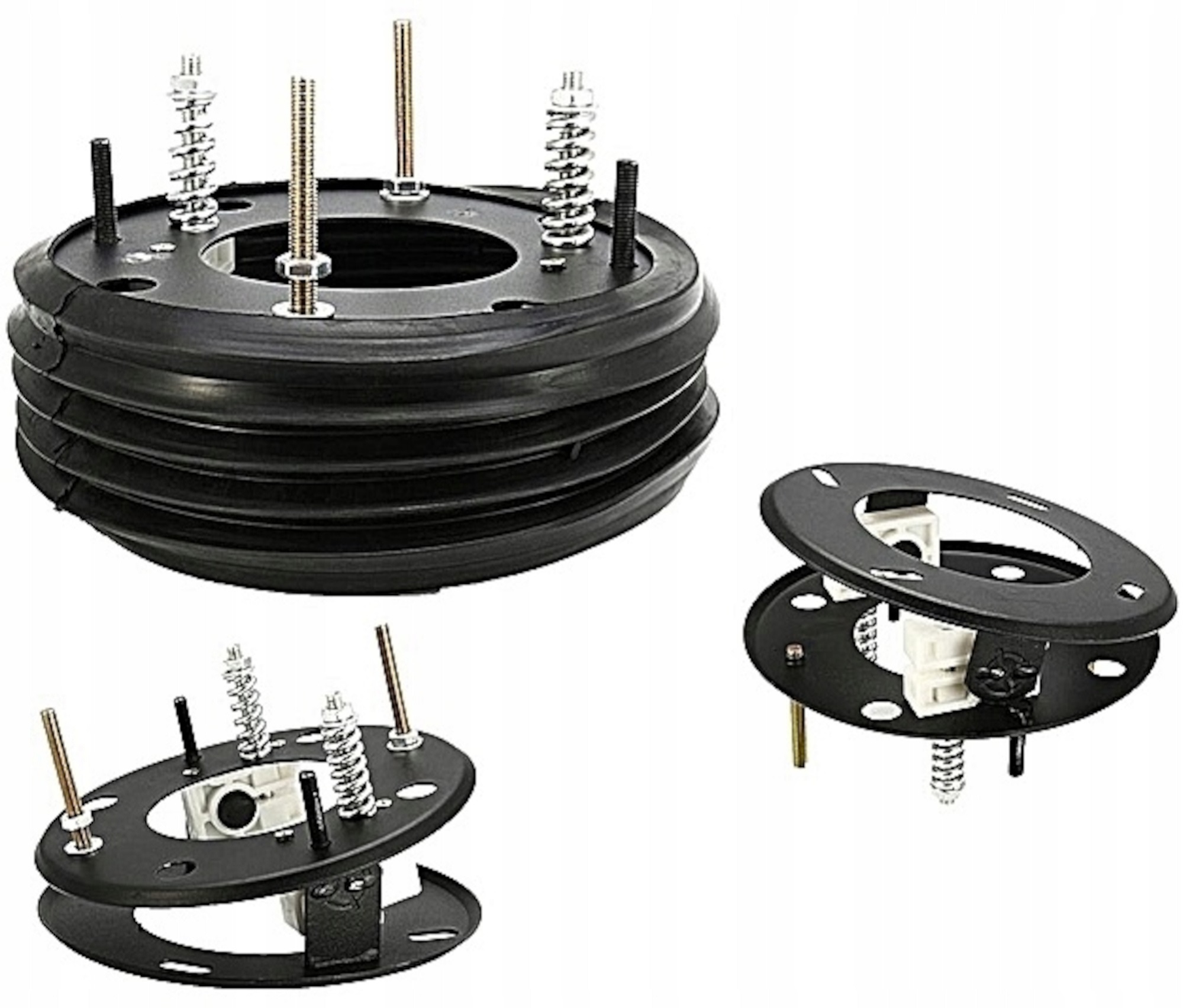 2 Pcs Base Girevole Ufficio Cuscinetto Del Giradischi Piastra Per Sedia